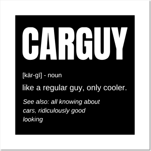 Car Guy Definition Posters and Art